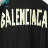 Balenciaga - 23SS Print Tape Short Sleeve Shirt